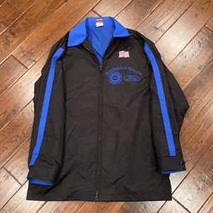 Men's Ford UAW Partners In Quality Light Jacket Size Large USED